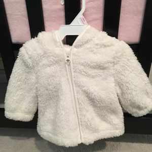 Gymboree 3-6 months Sherpa coat